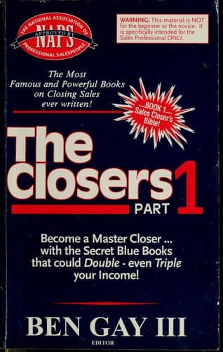 Tapa de The closers