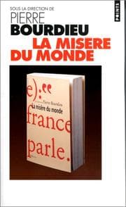 Tapa de La Misère du monde