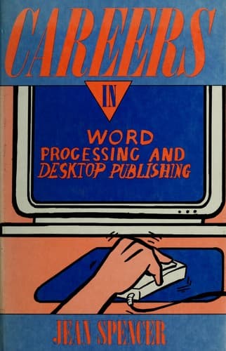 Tapa de Exploring careers in word processing and desktop publishing