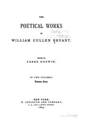 Tapa de The life and works of William Cullan Bryant ..