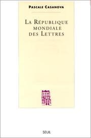 Tapa de Le republique mondiale des lettres