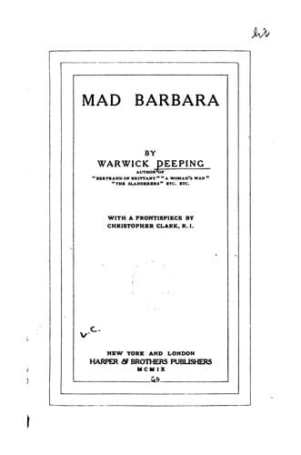 Tapa de Mad Barbara