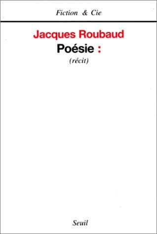 Tapa de Poésie