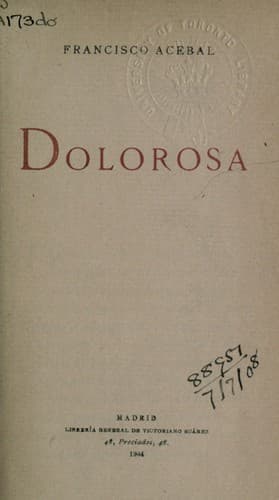 Tapa de Dolorosa