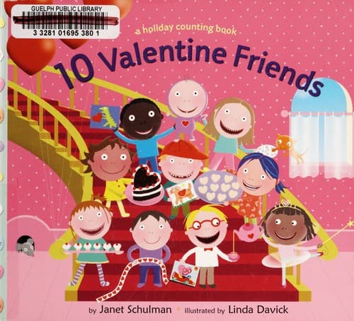 Tapa de 10 Valentine friends