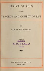 Tapa de Short stories of the tragedy and comedy of life with a critical preface