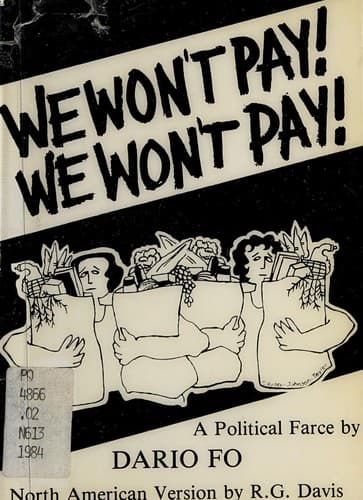 Tapa de We won't pay! we won't pay!