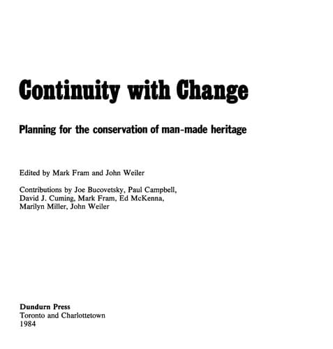 Tapa de Continuity with change