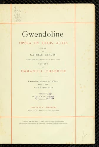 Tapa de Gwendoline