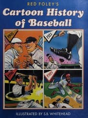 Tapa de Red Foley's cartoon history of baseball