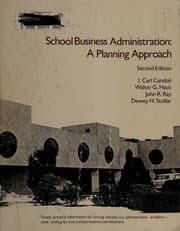 Tapa de School business administration