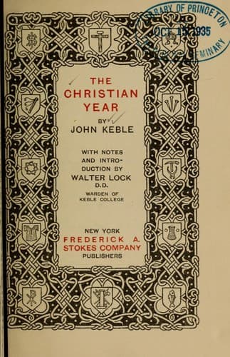 Tapa de Christian year