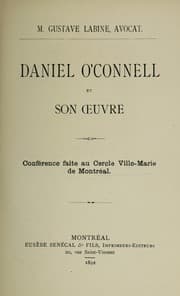 Tapa de Daniel O'Connell et son oeuvre