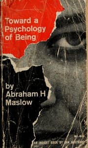 Tapa de Towards a psychology of being.