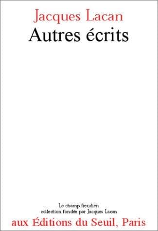 Tapa de Autres écrits