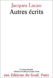 Tapa de Autres écrits