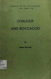 Tapa de Chaucer and Boccaccio