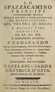 Tapa de Lo spazzacamino principe