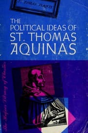 Tapa de The political ideas of St. Thomas Aquinas