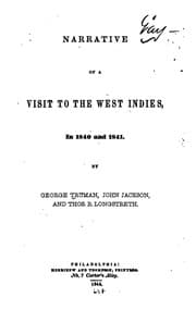 Tapa de Narrative of a visit to the West Indies