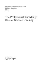 Tapa de The Professional Knowledge Base of Science Teaching