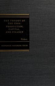 Tapa de The theory of the firm