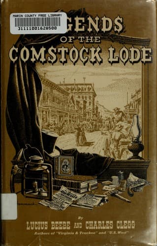 Tapa de Legends of the Comstock Lode