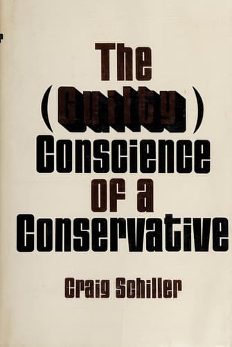Tapa de The (guilty) conscience of a conservative