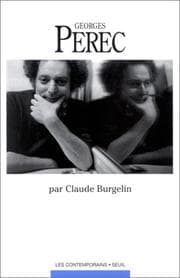 Tapa de Georges Perec