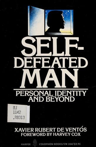 Tapa de Self-defeated man
