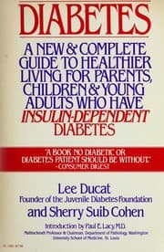 Tapa de Diabetes, a new & complete guide to healthier living for parents, children & young adults with insulin-dependent diabetes