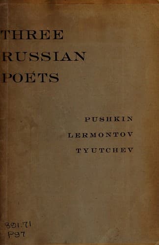 Tapa de Three Russian poets