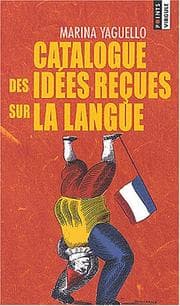 Tapa de Catalogue des idées recues sur la langue