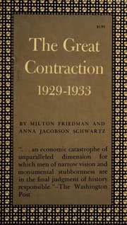 Tapa de The great contraction, 1929-1933