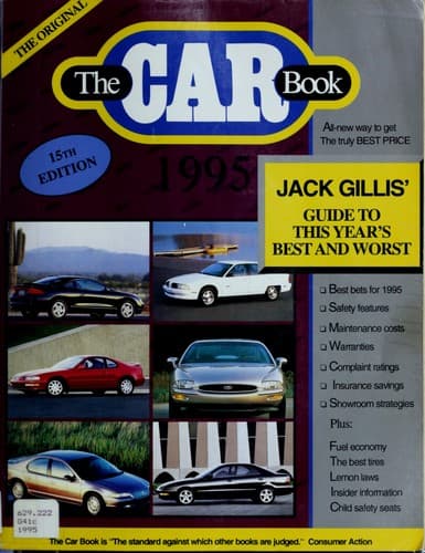 Tapa de The Car Book 1995