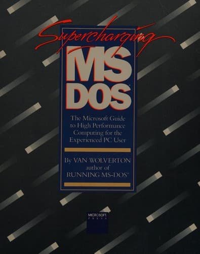 Tapa de Supercharging MS-DOS