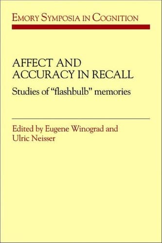 Tapa de Affect and accuracy in recall
