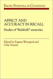 Tapa de Affect and accuracy in recall