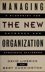 Tapa de Managing the new organization