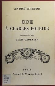 Tapa de Ode à Charles Fourier