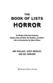 Tapa de The book of lists