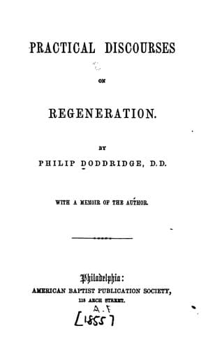 Tapa de Practical Discourses on Regeneration