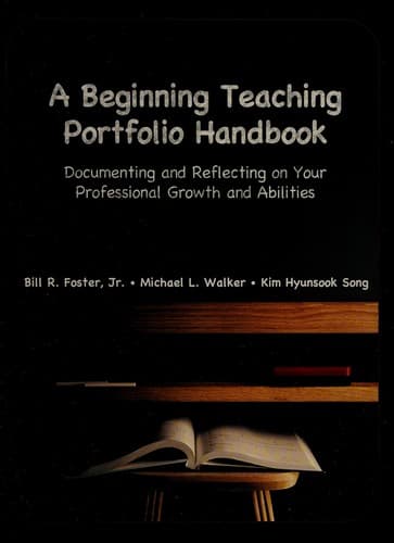 Tapa de A beginning teaching portfolio handbook
