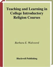 Tapa de Teaching and learning in college introductory religion courses