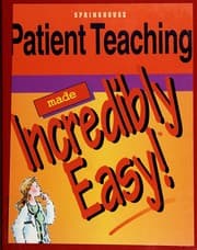 Tapa de Patient teaching made incredibly easy