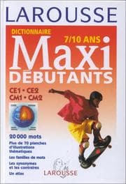 Tapa de Le Larousse Maxi-Debutants