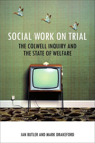 Tapa de Social work on trial