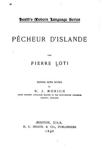 Tapa de Pêcheur d'islande