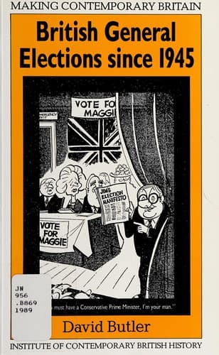 Tapa de British general elections since 1945