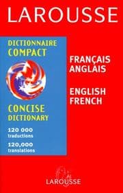 Tapa de Larousse Concise Dictionary French-English/English-French